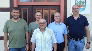 Die verabschiedeten Ortschaftsräte.