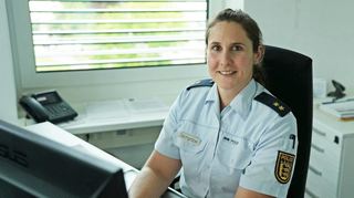 Polizeioberrätin Estelle Teichgräber freut sich auf ihre neue Herausforderung als Leiterin des Polizeireviers Tauberbischofsheim.