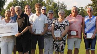 Beim Benefizgolfturnier zugunsten des Odenwälder Freilandmuseums wurden 3600 Euro erzielt.