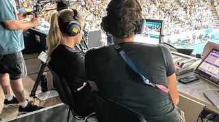 Elisabeth Seitz kommentiert mit Philipp Sohmer die olympischen Turnwettbewerbe für die ARD.