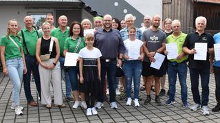 Die Stadtradeln-Aktion fand beim „Dürmer Feierabend“ ihren Abschluss. Die Stadt zeichnete die Radfahrer mit herausragenden Leistungen aus.