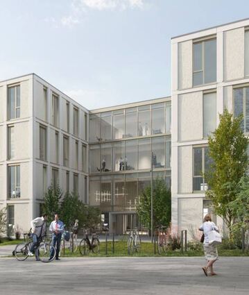 Grafik der neuen Siemens-Niederlassung in Mannheim.