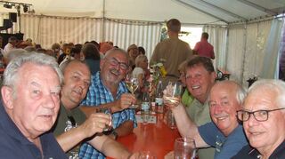 Gute Stimmung herrschte beim Dorffest in Uissigheim.