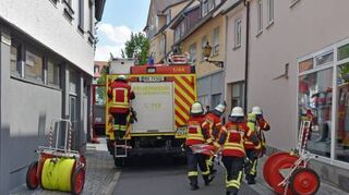 Einsatz in der Funkengasse.