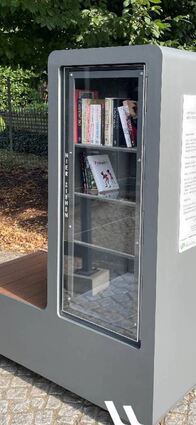In Walldürn gibt es einen offenen Bücherschrank.