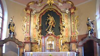 Die Bergkirche in Rippberg ist am Tag des offenen Denkmals geöffnet.