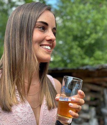 Die Königshöferin Amy Seidt wird als amtierende Bierkönigin bei der Eröffnung der Königshöfer Messe am 13. September beim Festbieranstich dabei sein.
