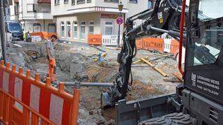 Es geht vorwärts: In der Nonnengasse dauert es trotzdem noch bis Dezember.