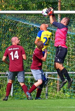 Mit 1:0 setzte sich Ahorn gegen Höpfingen III durch.