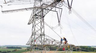 Die Sparkassen haben eine Milliarde Euro in die Übertragungsnetze von TransnetBW investiert.