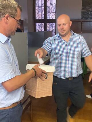 Ein Novum: Der Ortsvorsteher von Hettingen wurde auf Antrag der Fraktion der Freien Wähler in geheimer Wahl ermittelt.