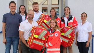 Die neugegründete „Helfer vor Ort“-Gruppe in Eubigheim.