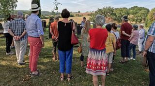 Zum europäischen Tag der jüdischen Kultur fand ein Rundgang über den jüdischen Friedhof in Bödigheim statt.