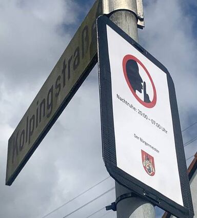 Dieses Schild weckte bei einigen Hardheimern Begehrlichkeiten.