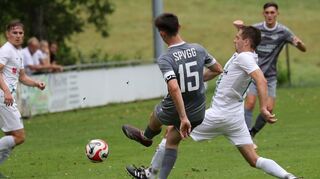 Nach dem ersten Saisonsieg der Spvgg. Apfelbach/Herrenzimmern (in Grau, hier im Spiel gegen Gaisbach) will man nun gegen Kupferzell nachlegen.