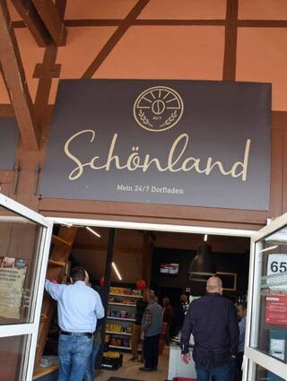 Ab sofort rund um die Uhr geöffnet: Der Dorfladen „Schönland“ in Finsterlohr.