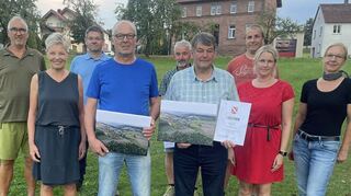 Bei der Sitzung des Ortschaftsrates Mörschenhardt wurden verdiente Räte geehrt und der neue Rat konstituiert.