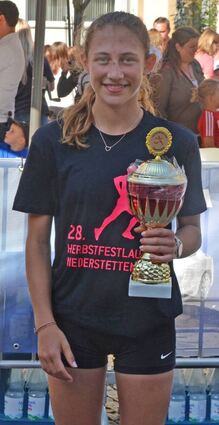 Pokalsiegerin Marie Brand.