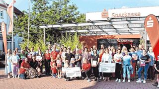 Die glücklichen Gewinner des Sportabzeichen-Wettbewerbs 2023. Die Runde für 2024 läuft seit 1. April.