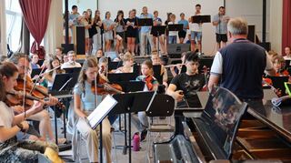 Am Eckenberg-Gymnasium laufen die Proben für das Musical.