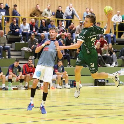 Samuel Hilpert brachte das Tempospiel der HSG zurück. Damit gelang der erste Saisonsieg in der Landesliga.