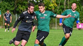 Die SpG Oberlauda/Gerlachsheim II (in Grün) besiegte in einem Aufsteigerduell der Kreisklasse A die SG RaMBo II mit 3:1.