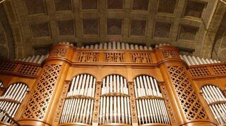 Die Steinmeyer-Orgel in der Christuskirche von 1911. Der Mannheimer Orgeltag findet bereits zum neunten Mal statt.