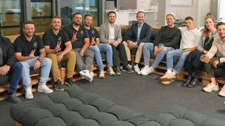 Die Finalisten des Wettbewerbs um das Hohenlohe-4-Talents-Stipendium.