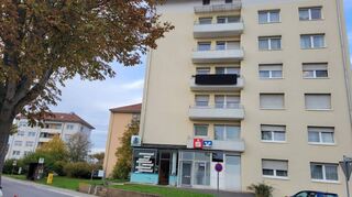 Größere Wohnungsbauten, wie die Objekte in der Herrenwiesenstraße, wurden von der Kreisbau erbaut und wiederholt saniert.