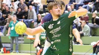 Entscheiden „Derby-Neulinge“ das Spiel? Hier im Bild HSG-Neuzugang Raphael Koper, der bereits jetzt voll im Team integriert ist. Spannend wird die Partie in Tauberbischofsheim mit Sicherheit werden.
