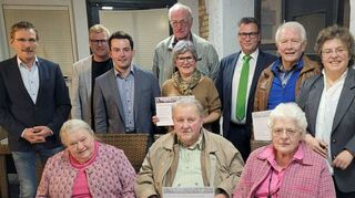 Ehrungen langjähriger Mitglieder standen bei der Mitgliederversammlung der CDU Osterburken auf der Tagesordnung.