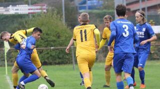 Einen wichtigen 2:0-Heimsieg feierte in der Kreisliga A Franken, Staffel 3, der TSV Dörzbach/Klepsau (in Gelb) gegen den TSV Neuenstein.