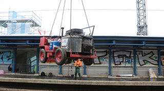 Im Zuge der Generalsanierung der Riedbahn renoviert die Deutschen Bahn auch fünf Haltepunkte in Mannheim, wie hier den Bahnhof Neckarstadt.