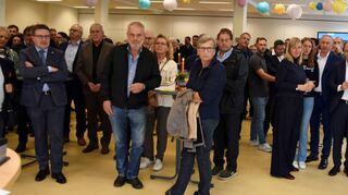 Die 13. Leistungsschau des Gewerbe- und Handelsvereins Creglingen wurde am Donnerstag im Beisein zahlreicher Gäste eröffnet. Die eigentlich alle vier Jahre stattfindende Veranstaltung fand zuletzt 2017 statt – 2021 war sie wegen Corona ausgefallen.