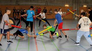 Die Jugger-Turniere entstanden auf Vorschlag der Jugendlichen und wurden von ihnen mitorganisiert.