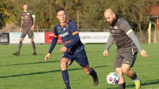 Die SGM Edelfingen/Löffelstelzen (hier im grauen Trikot) hat aktuell Personalprobleme und steht jetzt in Michelbach/W. vor einer schweren Aufgabe.