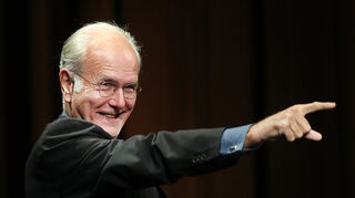 Zeigt im ausverkauften Mannheimer Capitol meistens alte Klasse: Comedy-Titan Harald Schmidt.