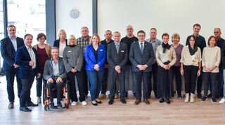 26 Mitarbeitende haben in den vergangenen zwölf Monaten ihr Dienstjubiläum am Landratsamt gefeiert oder feiern es in Kürze.