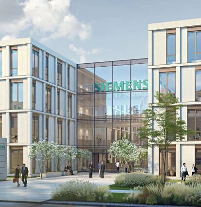 Die Siemens-Niederlassung Mannheim ist jetzt in Neuostheim.