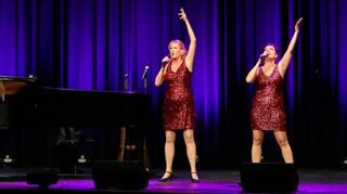 Schöne Mannheims im Capitol (v.l.): Stefanie Titus, Smaida Platais, Anna Krämer und Susanne Back.