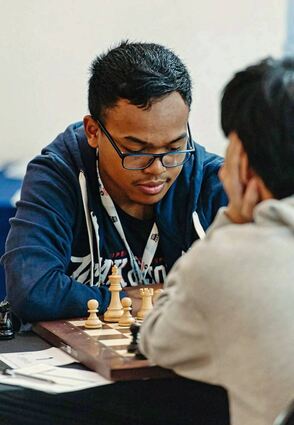 Internationaler Meister Timothe Razafindratsima überzeugte eben erst mit Platz fünf bei der U 18-WM. Mit seinen Bad Mergentheimer Mitstreitern möchte er in der Bundesliga auch in Deizisau für Furore sorgen.