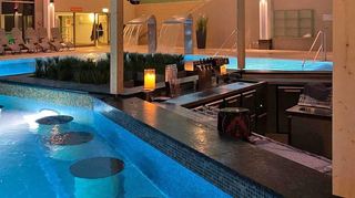 Die neue Pool-Bar in der „Solymar“-Therme.