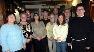 Auch Ehrungen standen auf der Tagesordnung des Kirchenchors St. Cäcilia Walldürn im Gasthaus „Zum Burgtörle“.