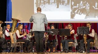 Die Kapelle beim Jubiläumskonzert 2023.
