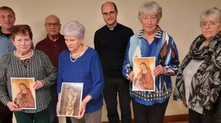 Die Chorleitung und die Geehrten bei der Jahreshauptversammlung des Kirchenchors Oberlauda (von links): Rainer Ebert (Pfarrgemeinde), Klara Stephan (60 Jahre), Wolfgang Haas (stellv. Vorsitzender), Irma Hönninger (70 Jahre), Pfarrer Ralph Walterspacher (Präses), Hildegard Zettelmaier (60 Jahre und Vorsitzende) und Gisela Dees (Chorleiterin).