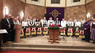 Die Rippberger Blasmusik veranstaltete das Adventskonzert mit zahlreichen musikalischen Darbietungen.