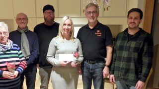 800 Euro spendete die Kolpingsfamilie Walldürn. Je die Hälfte ging an das Odenwald-Hospiz Walldürn und das stationäre Hospiz „Arista“ in Ettlingen.