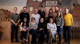 Die Theatergruppe 0815 aus Laudenbach.