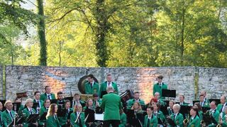 Auch in Sachen Veranstaltungen tat und tut sich in Boxberg einiges: Der aufgewertete Schlossberg als Kulisse für die Sommernachtsserenade...