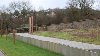 Im Oberwittstadter Friedhof wurden neue Urnengräber angelegt.